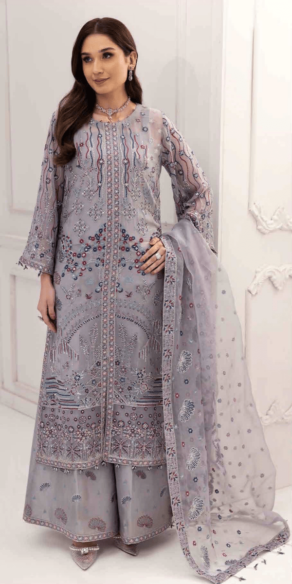Alizeh Fashion Embroidered Chiffon  REHAB
