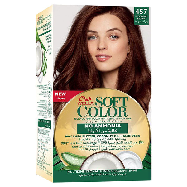 Wella Koleston - Soft Kit 457 Medium Red Brown 125 Ml