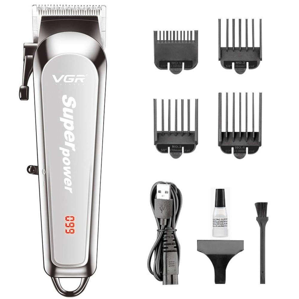 VGR-V-060 Hair Clipper, Cordless Hair Clippers Beard Trimmer For Men
