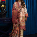 Asim Jofa Asra Embroidered Cambric Suits Unstitched 3 Piece AJE-09