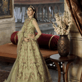 Asim Jofa Rasm Luxury Embroidered Organza Wedding Collection Unstitched 3 Piece AJR-03