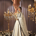 Asim Jofa Rasm Luxury Embroidered Organza Wedding Collection Unstitched 3 Piece AJR-06