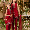 Asim Jofa Kids Pret Ajlk-07 Embroidered Poly Chiffon 3 Pcs