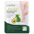 Sadoer - 5 in 1 Nourish Avocado Nicotinamide Foot Mask - 35g