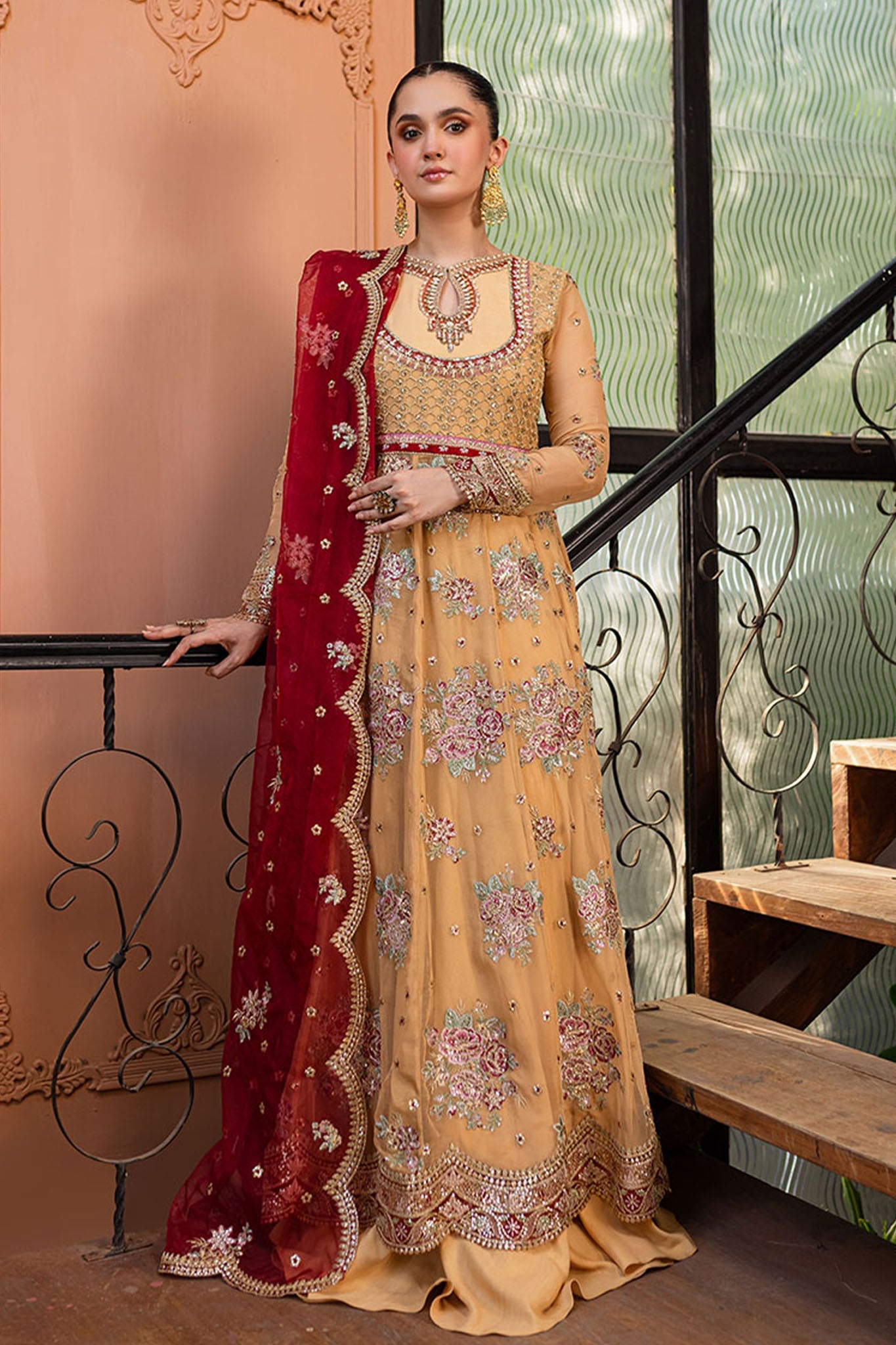 Naira By Roheenaz Unstitched 3 Piece Luxury Chiffon Suit-RNZ-07-Aylin