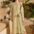 Luxe By Azure Unstitched 3 Piece Premium Cambric Collection'2024-05-Meadow Mist
