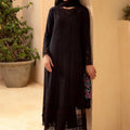 Luxe By Azure Unstitched 3 Piece Premium Cambric Collection'2024-03-Midnight Rose