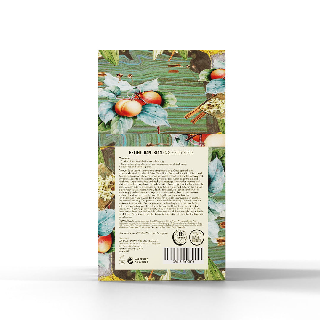 Conatural - Better Than Ubtan Face And Body Scrub 100g