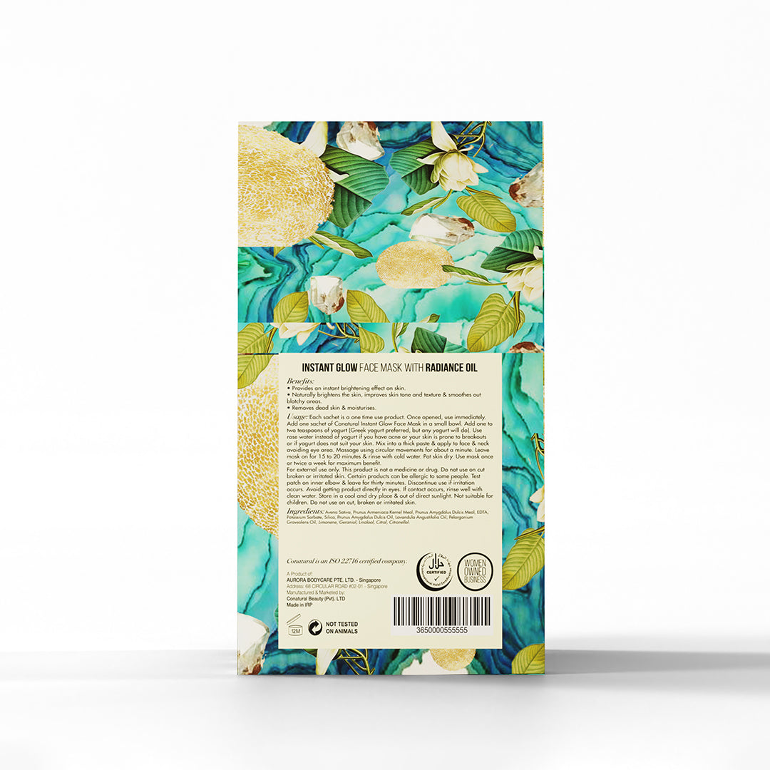 Conatural - Instant Glow Face Mask