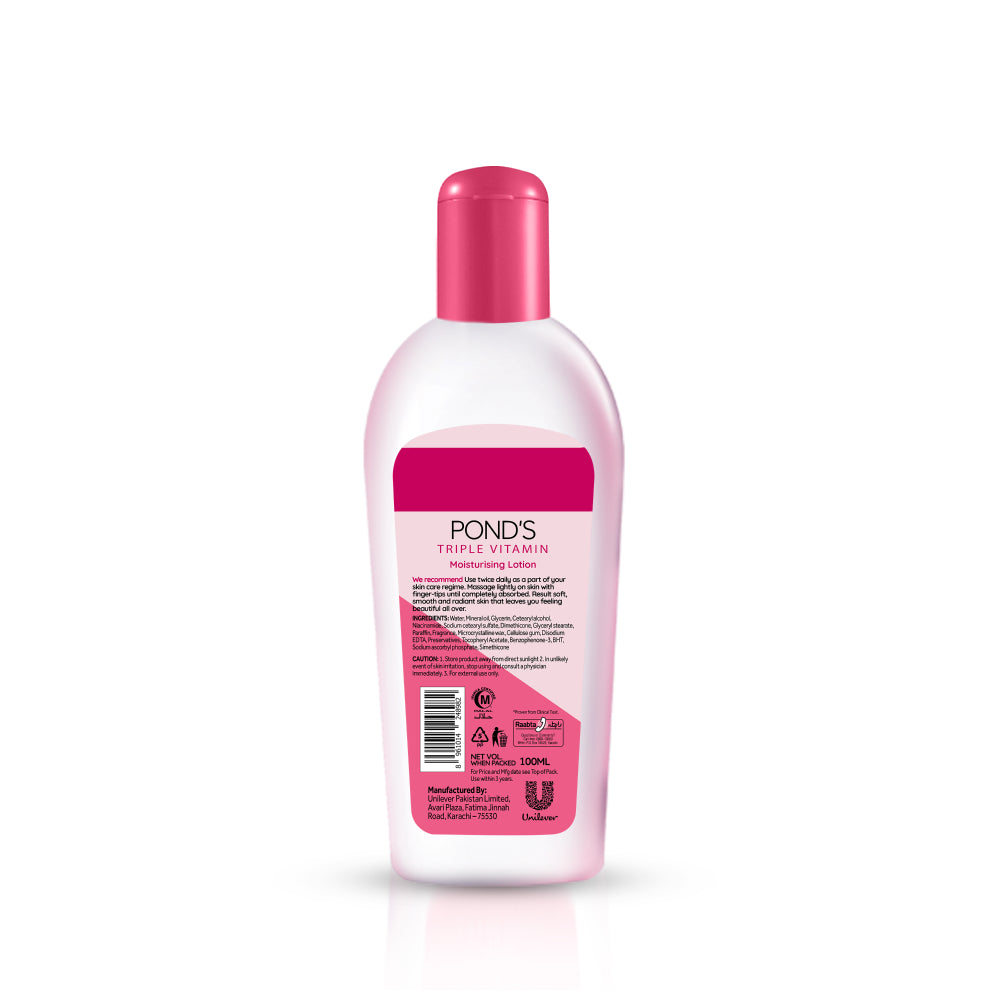 Ponds Lotion Silky Smooth Skin 100Ml