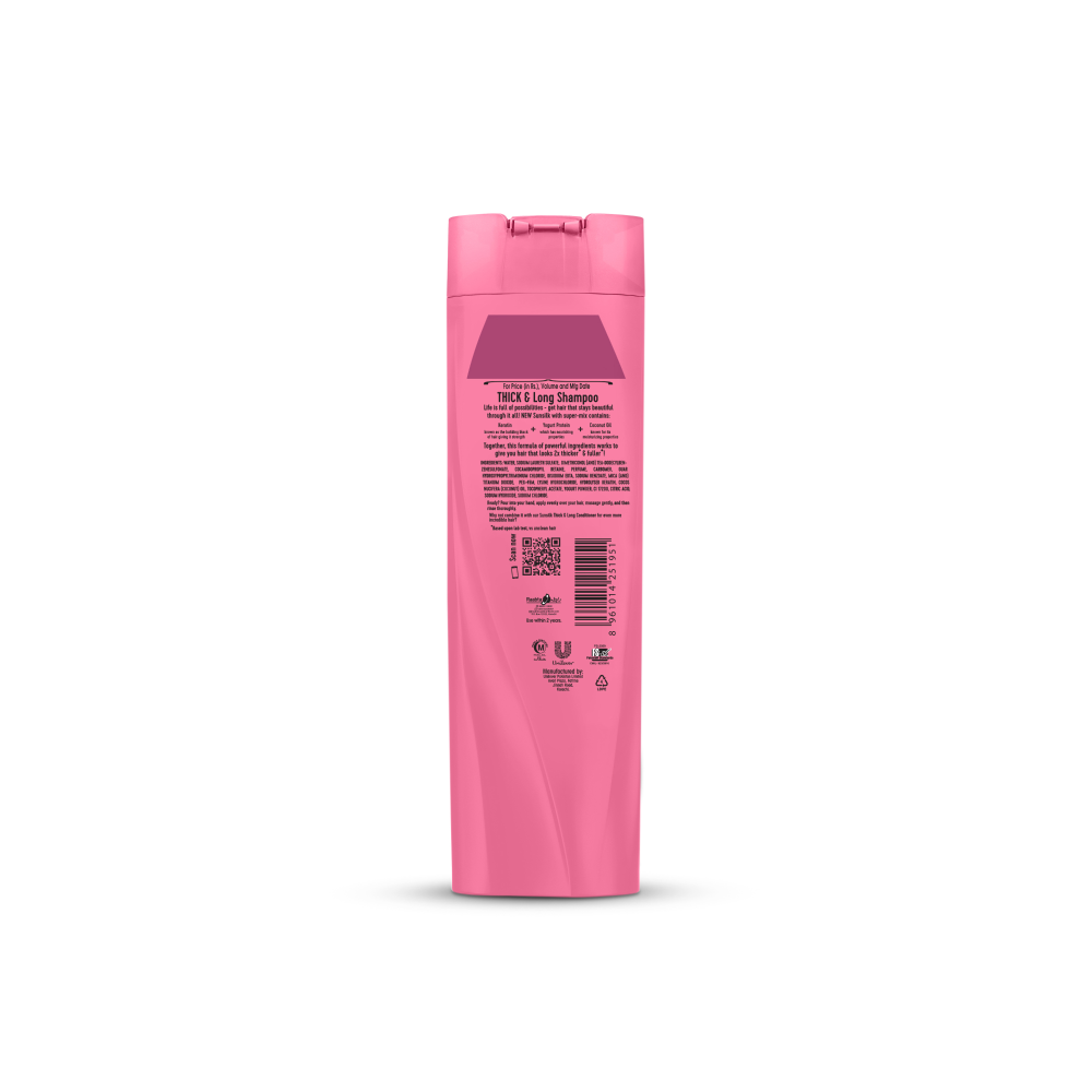 Sunsilk Shampoo Thick & Long - 180Ml