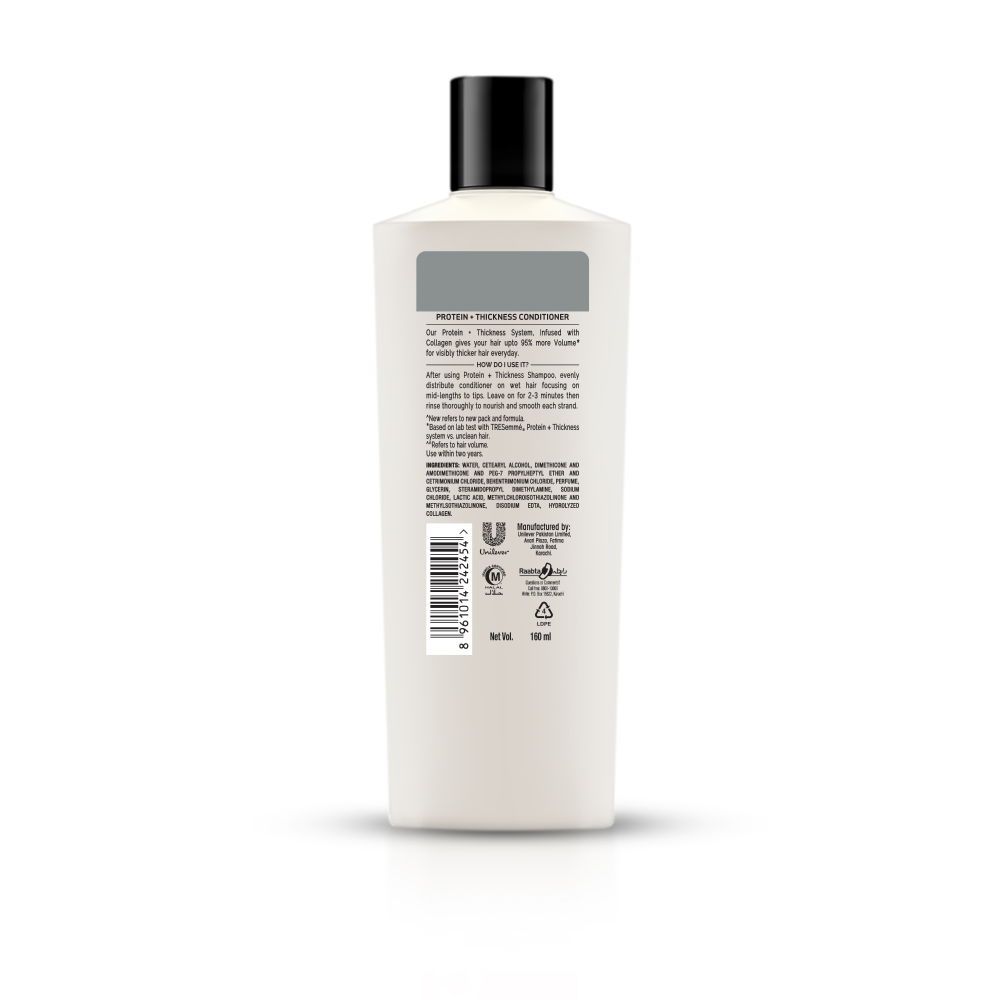Bundle - Pack of 2 Tresemme Conditioner Protein Thickness - 170Ml