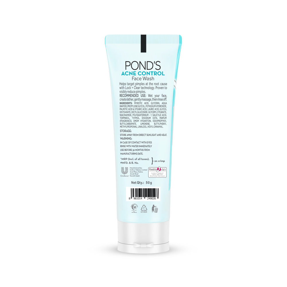 Ponds Thymo-bha Facial Foam 100g - Snapcart.pk