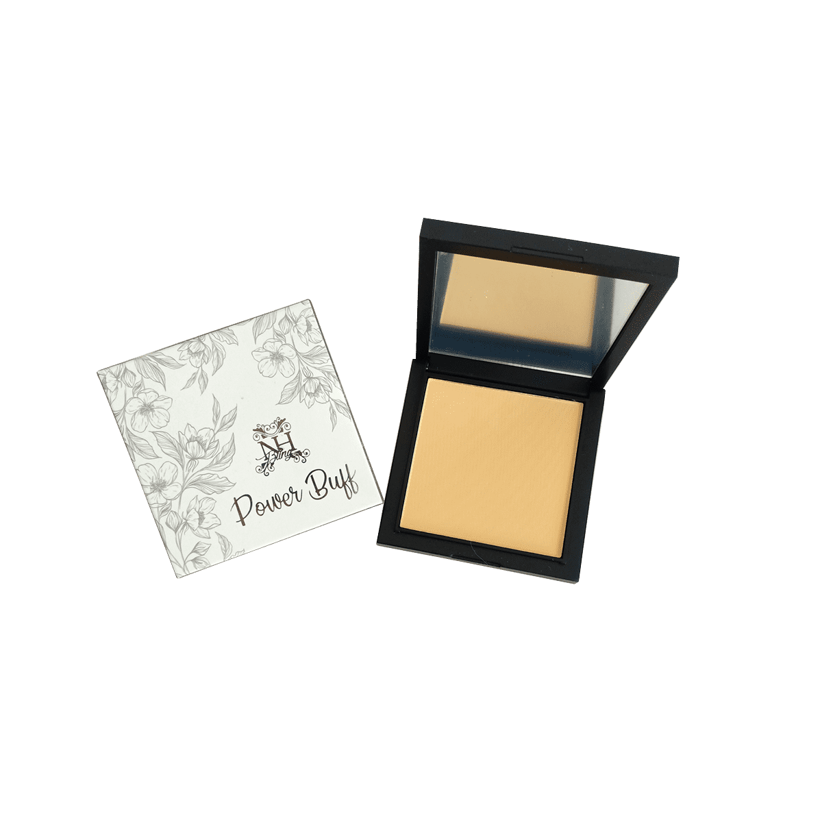 Nadia Hussain Bling Power Buff Compact Powder - Banana Bread