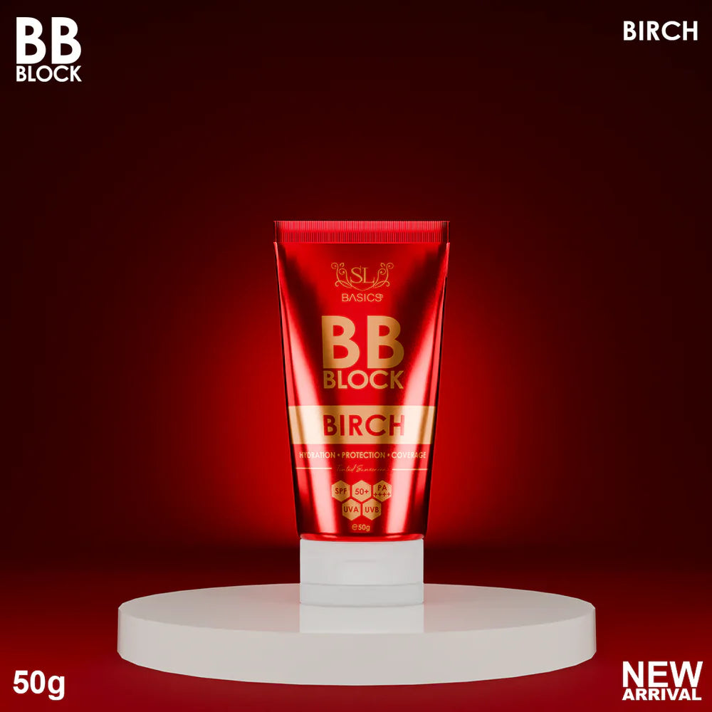 SL Basics - BB Block Birch BB + SunBlock Tube - 50g - My Store