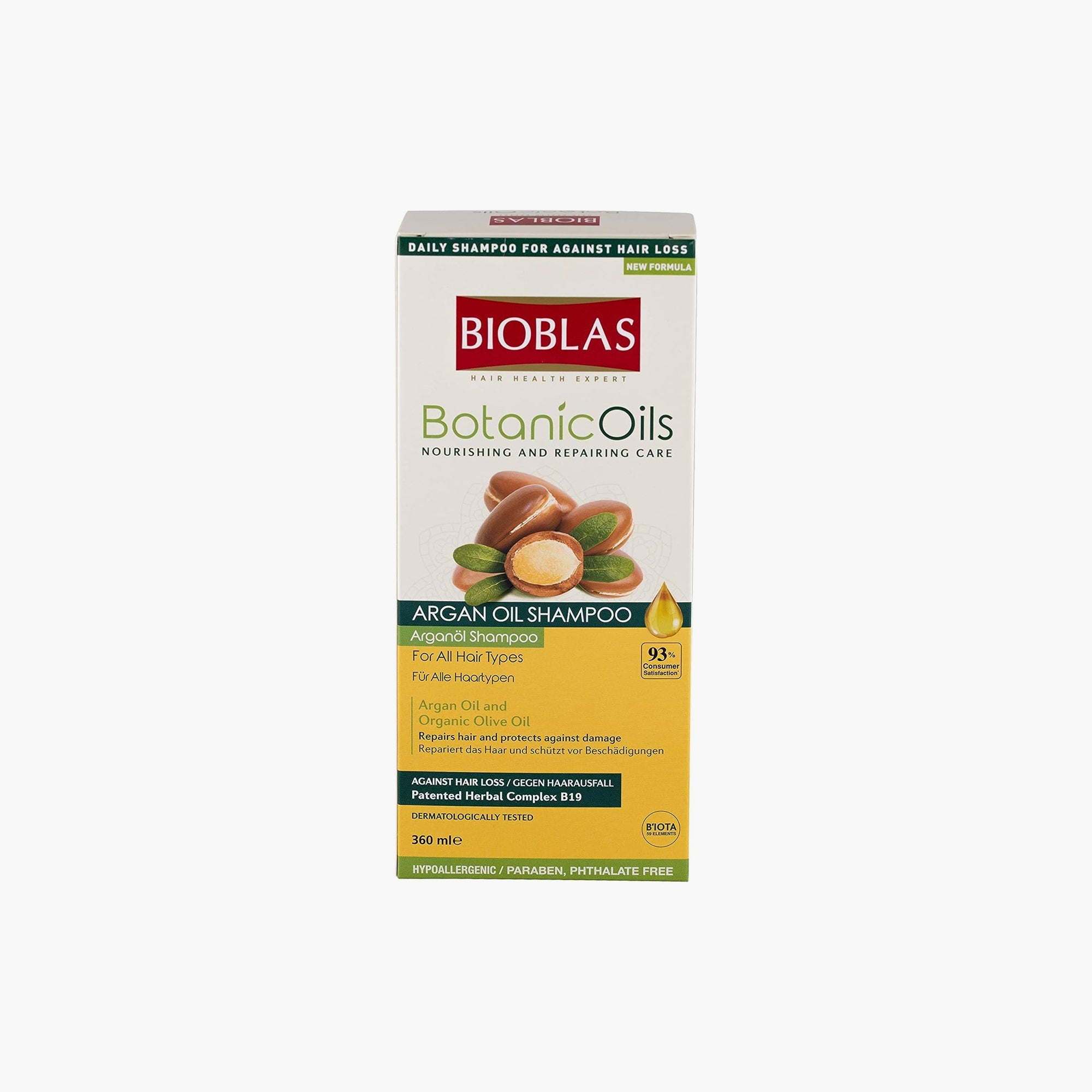 Bioblas Botanic Oils Argan Oil Shampoo 360Ml
