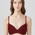 BLS Pero Wired And Padded Cotton Bra  Maroon