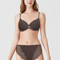 BLS - Breathable Wired And Light Padded Bra - Pepper
