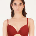BLS - Parker Wired And Pushup Bra - Cherry