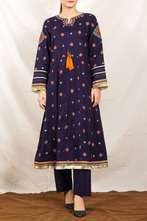 Pret Diaries Stitched 2 Piece Mid Summer Frock Collection'2024-50118