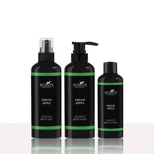 Scent N Secrets Green Apple Bath & Body Kit - 3 Pc Bundle - My Store