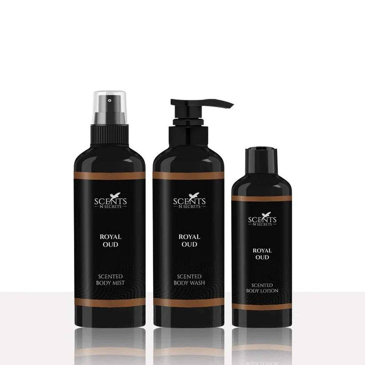 Scent N Secrets Royal Oud Bath & Body - 3 Pc Bundle - My Store