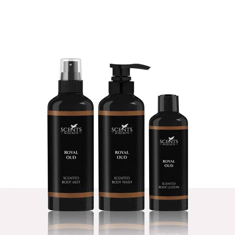 Scent N Secrets Royal Oud Bath & Body - 3 Pc Bundle - My Store