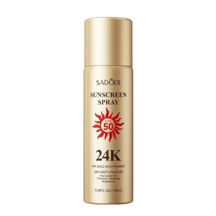 Sadoer Sunscreen Spray Spf50 24K Gold 150Ml