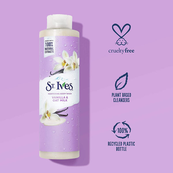 Stives Body Wash Vanilla Oat Milk 650Ml