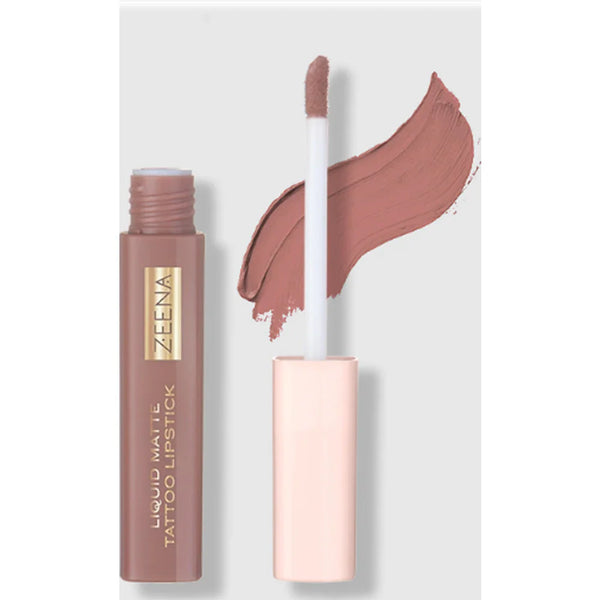 Zeena Liquid Matte Tattoo Lipstick 010