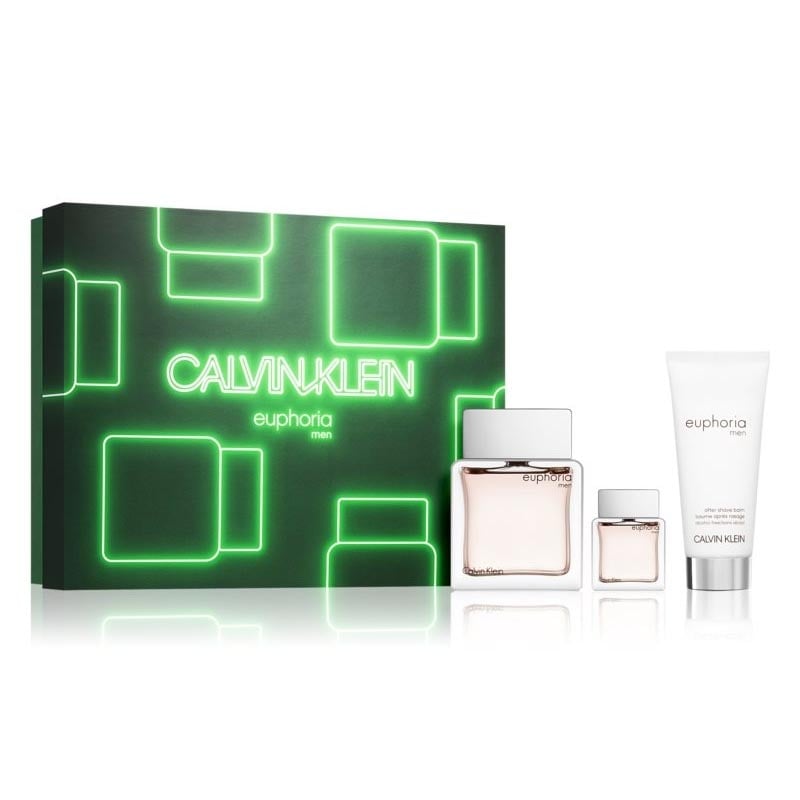 Calvin Klein Euphoria Men EDT 100Ml+EDT 50ML+AFS Balm 100Ml