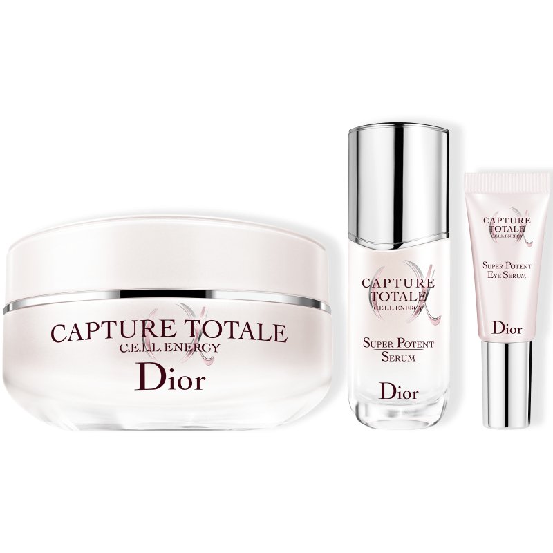 Dior Capture Totale Total Age-Defying Revitalizing Ritual 3Piecs +Bag Set
