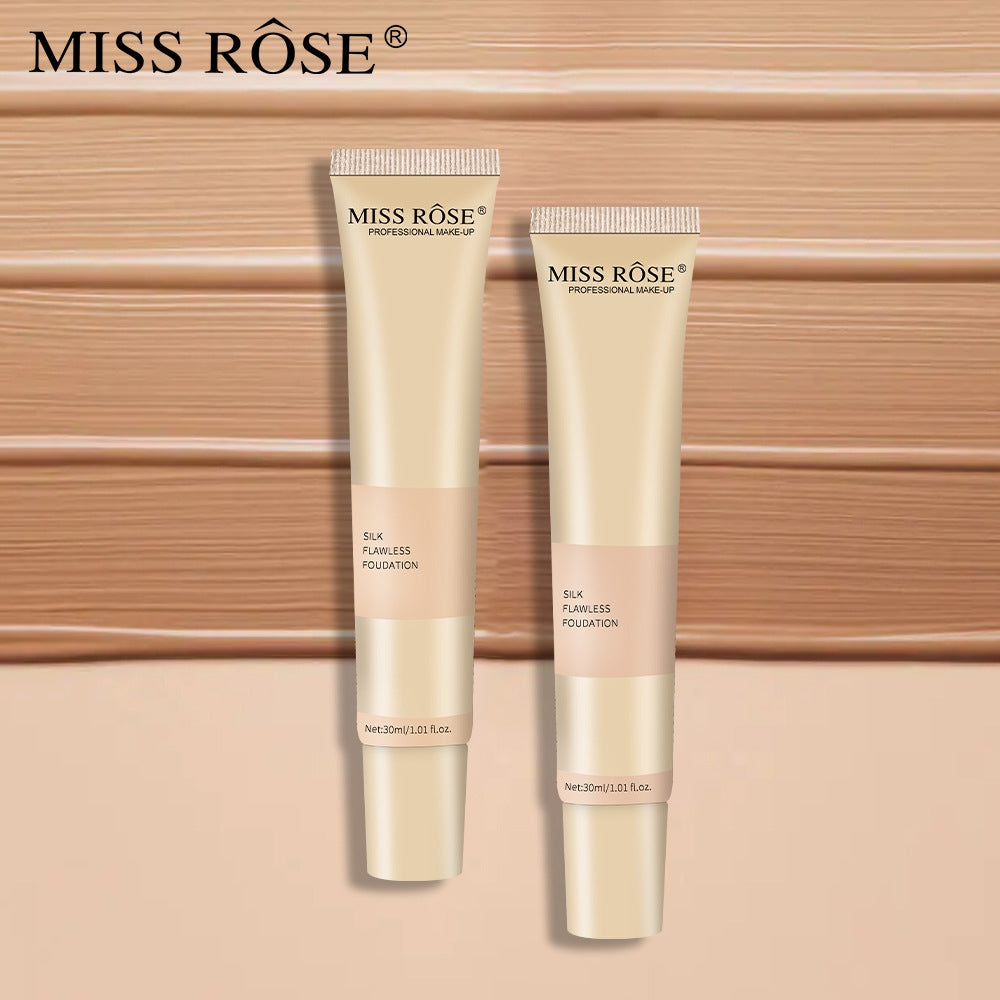 Miss Rose - Silk Flawless Foundation 30Ml - Beige 02 - My Store