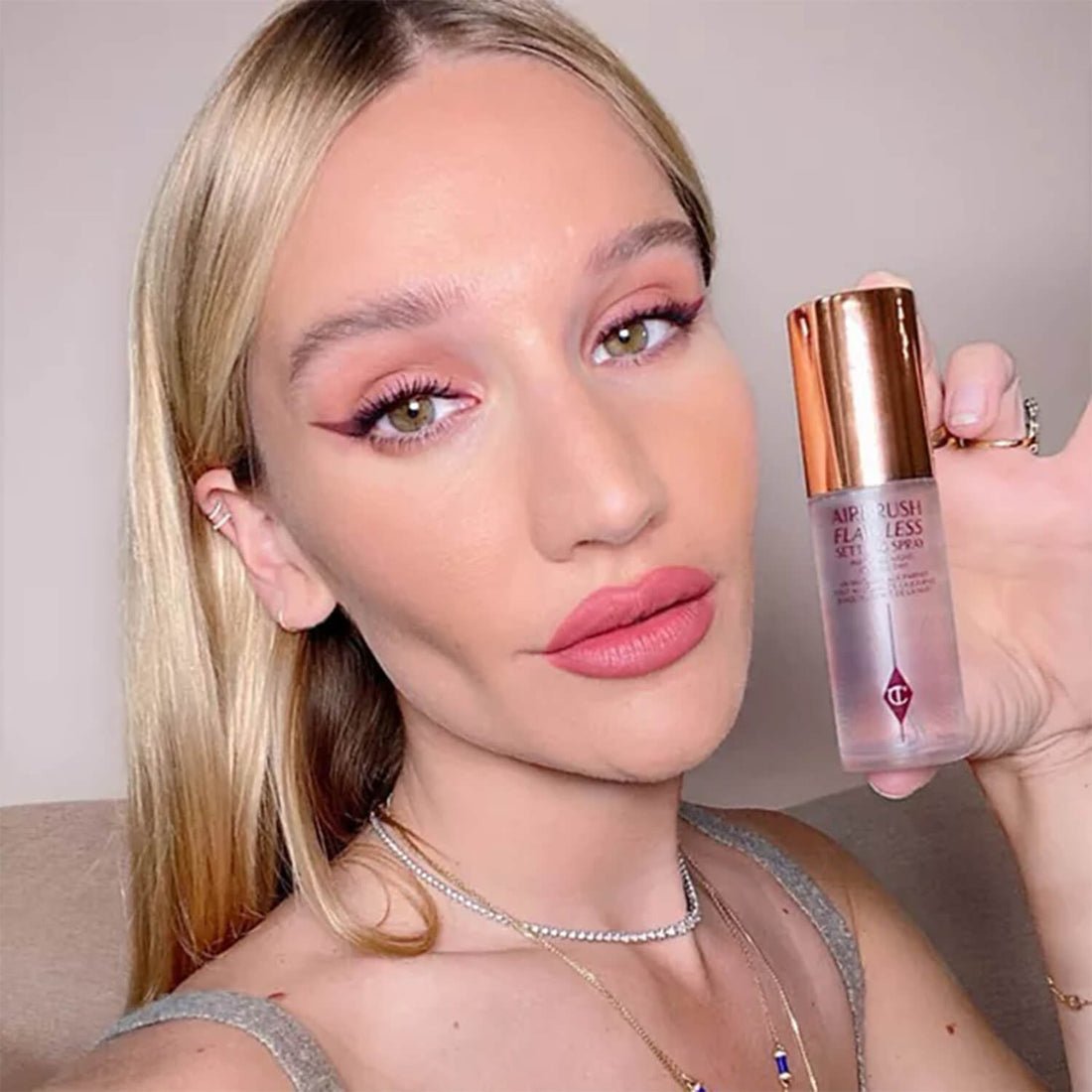 Charlotte Tilbury Air Brush Flawless Setting Spray Duo Set 2X100Ml