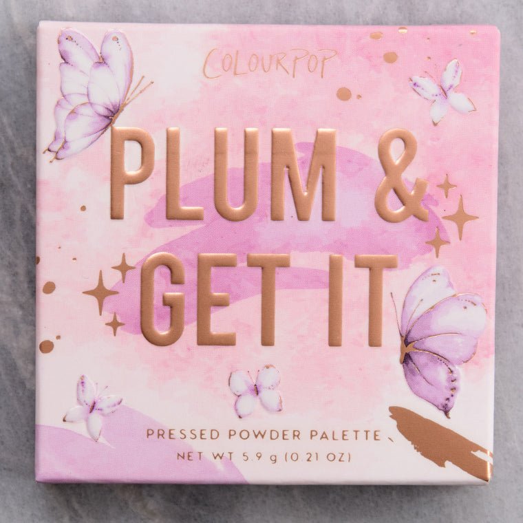 Colourpop- The Plum & Get It palette