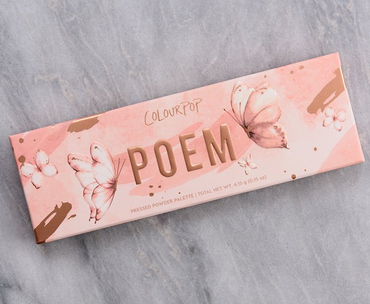 Colourpop- Shadow Palette Poem