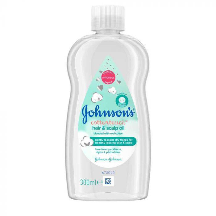 Johnsons Cotton Touch Hair & Scalp Oil 300Ml - My Store