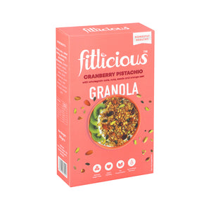 Fitlicious Cranberry Pistachio Granola 100g