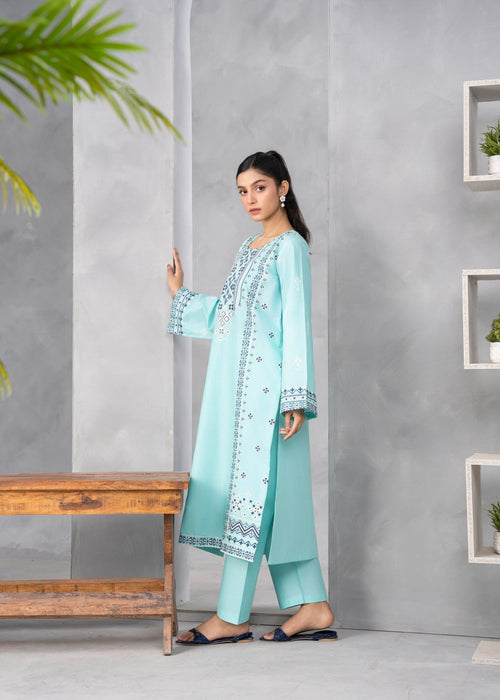 Abeera Stitched 2 Piece Emb Cotton Collection'2025-AB-76-Anam