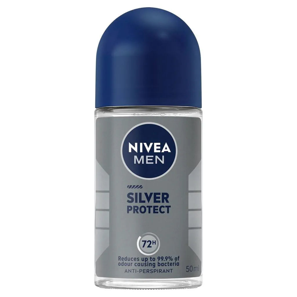 Nivea - Deodorant Roll On Men Silver Protect - 50Ml