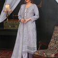 Threads & Weaves 3 PC - Embroidered Lawn Suit-L23208