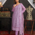 Threads & Weaves 3 PC - Embroidered Lawn Suit-L23202