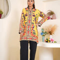 Gulbahar By Arha Eman Stitched Summer Suit-Daffodil Dreams â€“ Yellow Co ord