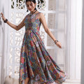 Feathers Unstitched 2 Piece Digital Printed Lawn Summer Suit-TRIBAL ART-FT519
