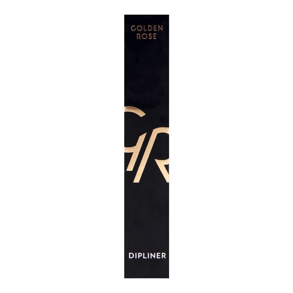 Golden Rose Dipliner Liquid Eyeliner Black Dry Fast Hard tip 5ml