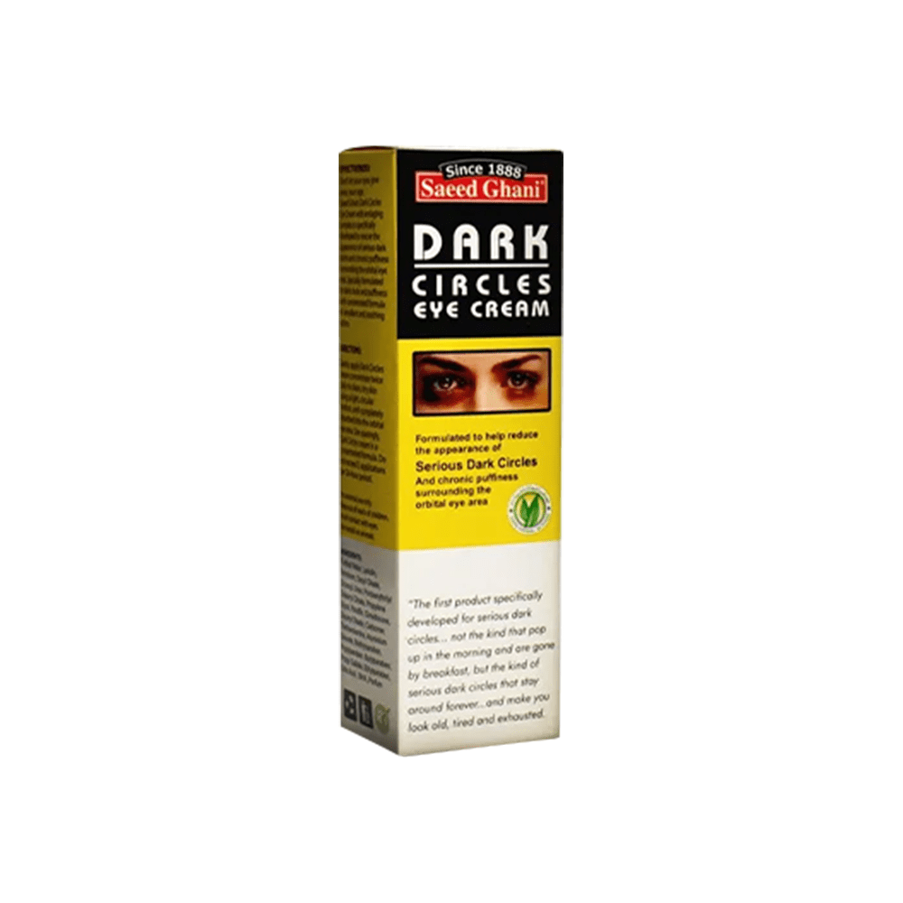 Saeed Ghani - Dark Circles Eye Cream 30ml - My Store