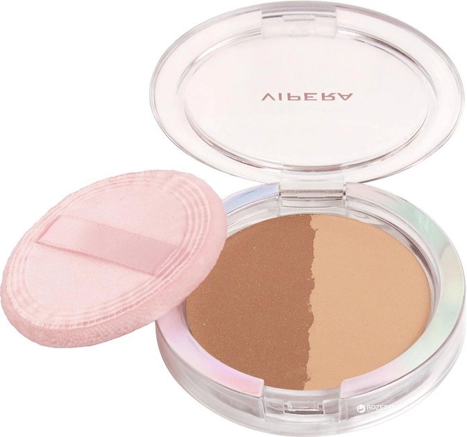 Vipera Art Of Color Compact Face Powder 203 - Duo Transparent/Bronzer