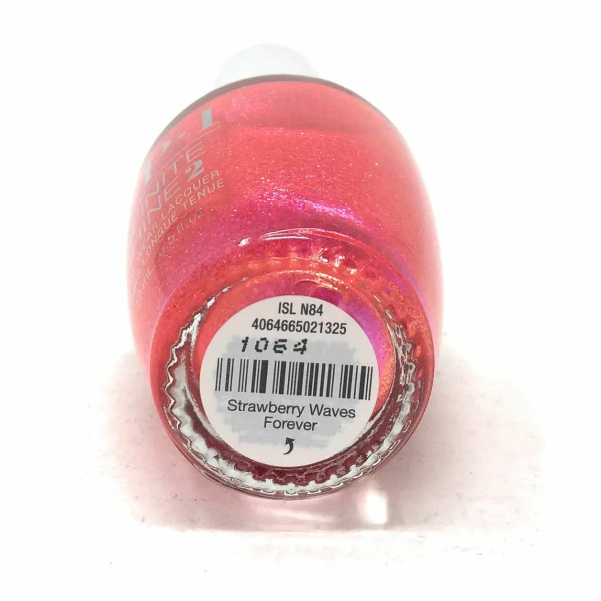 OPI Infinite Shine 2 Nail Polish Strawberry Waves Forever