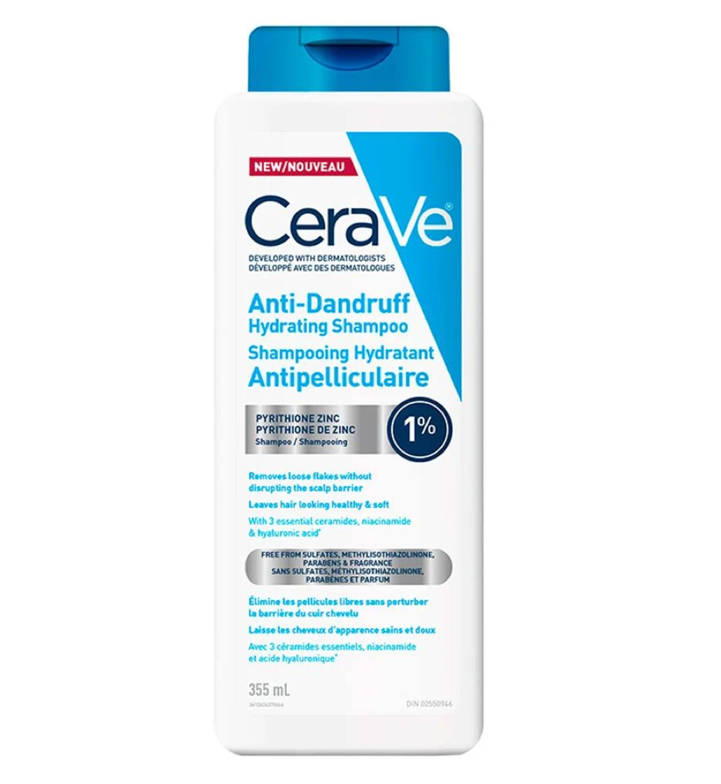 CeraVe Anti-Dandruff Hydrating Shampoo