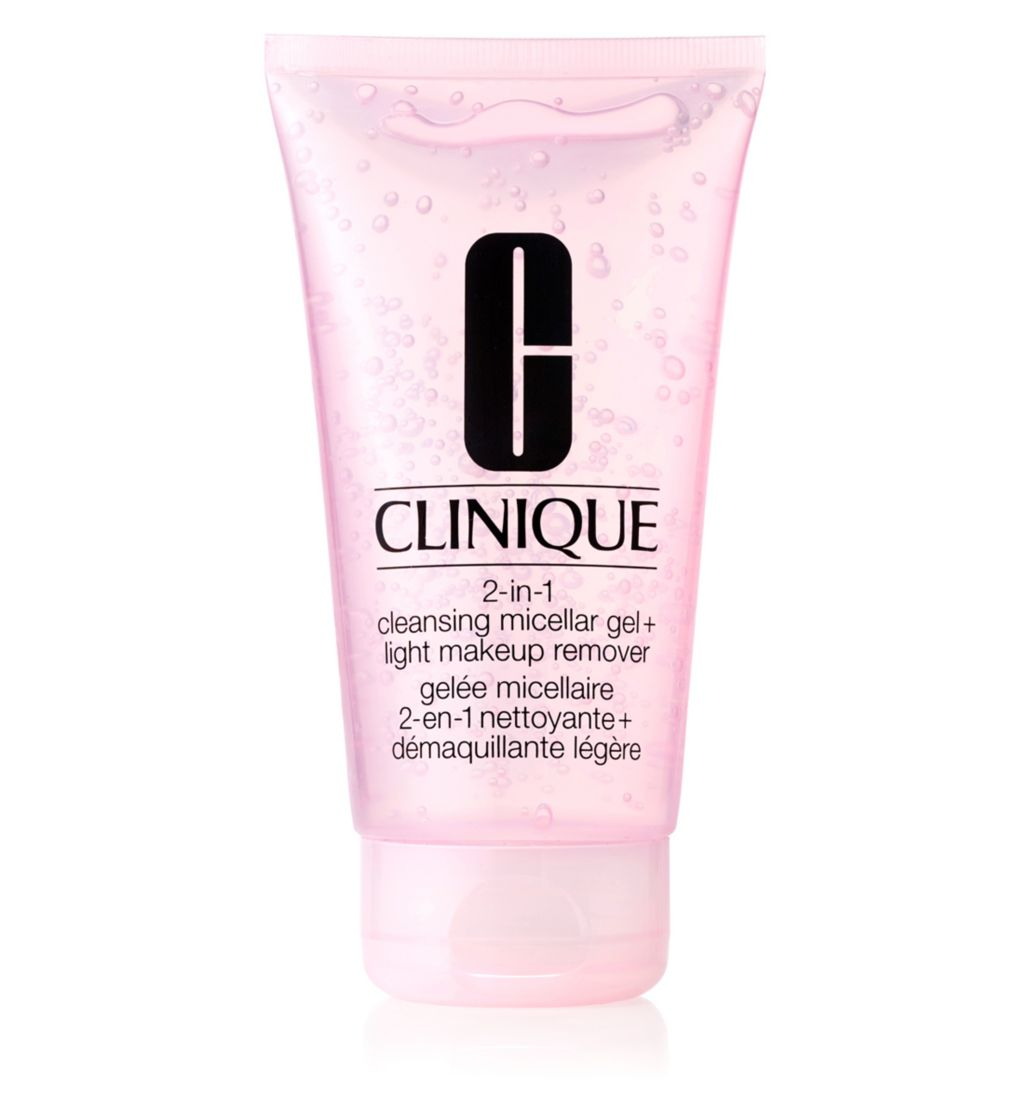 Clinique 2-in-1 Cleansing Micellar Gel + Light Makeup Remover